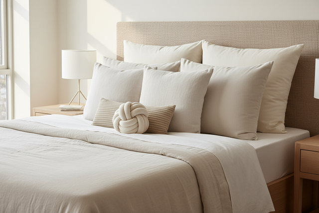 Bedroom pillows