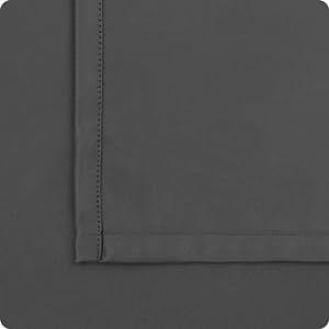 BGment Short Blackout Curtains 30 Inch Length for Small Windows - 34 x 30 inch Curtains Rod Pocket and Back Tab Thermal Insulated Room Darkening Curtains for Kitchen/Cafe Room, 2 Panels, Dark Grey