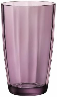 Bormioli Rocco Pulsar Cooler Glasses, Rock Purple, Set of 6