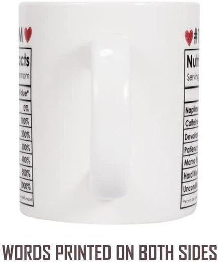 Breezy Valley Best Mom Dad Gift Set, Mom and Dad Coffee Mugs, Christmas Gifts for Parents Birthday Gifts from daughter Son, Anniversary Present for Parents