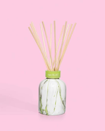 Capri Blue Reed Diffuser Set - Includes Modern Marble Oil Diffuser, Diffuser Sticks & Aroma Diffuser Oil - Air Freshener - Diffusers for Home Decor - Honeydew Crush Diffuser Scents (5.7 fl oz)