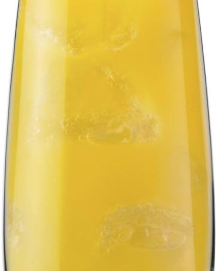 Krosno glasses for water, juices,lemonade, iced tea Elegant design | Set of 6 | Capacity 23.7 Fl Oz | Modern collection | Ideal for home, restaurant, parties | Dishwasher safe