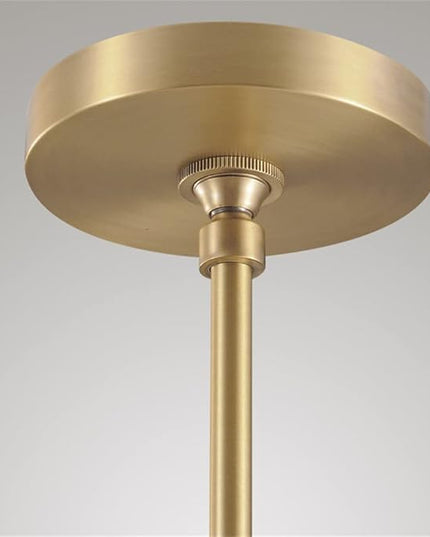 Modern Raindrop Pendant Lights, Pendant Lights for Kitchen Island, Brass Rod Dining Room Light Fixture， Clear Solid Raindrop Chandelier, Chandelier for Living Room Hallway, Including Bulb