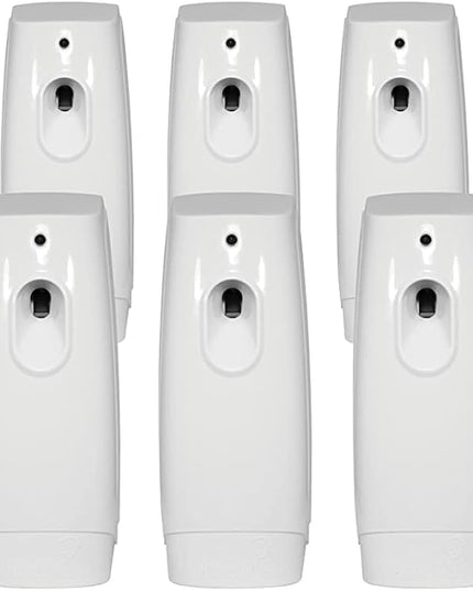 TimeMist Classic Metered Aerosol Air Freshener Fragrance Dispenser - (Case of 6) 1047717 - Great for Odor Control in Kitchen, Bathroom, Locker Room, Breakroom and Washroom