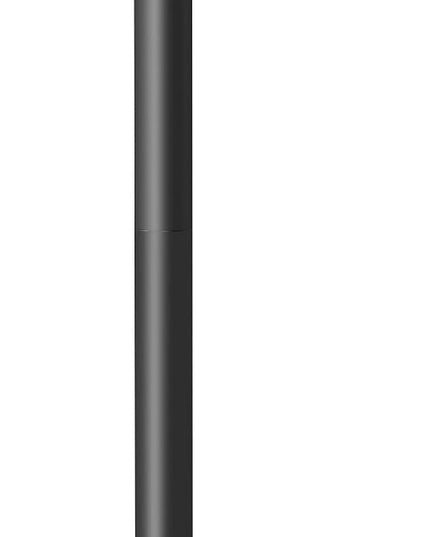 YUMORE Toilet Paper Holder Stand Freestanding, Weighted and Sturdy Matte Black Stainless Steel Design with Non-Slip Cap, Rustproof Tissue Roll Holder for Modern Bathroom, RV