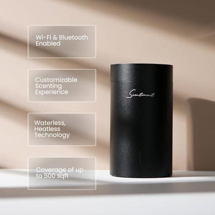 Scentiment Diffuser Oil - Crystal Water Designer Collection | Aromatherapy Home Fragrance | Luxurious Scent with Notes of Bergamot, Geranium, Patchouli (50 mL)
