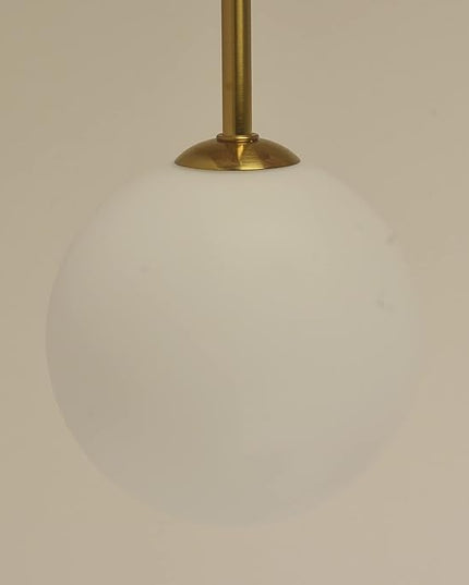 Lighting Glass Shade for Modern Pendant Light Wall Lamp Globe Shape White Frosted Diameter 4.72"