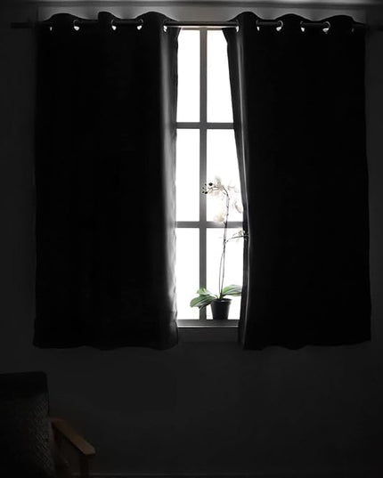 YoungsTex Beige Blackout Curtains 72 Inches Length for Bedroom - Thermal Insulated with Grommet Room Darkening Window Drapes for Living Dining Room, 2 Panels, 42 x 72 Inch