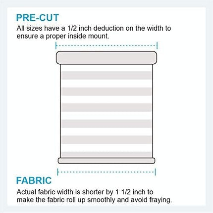 Shadesu Custom Size Zebra Blinds for Windows, 24" W x 72 H, Black, Dual Layer Free-Stop Zebra Shades, Light Control for Day and Night, Sheer Blinds for Indoor Windows, Bedroom, Kitchen