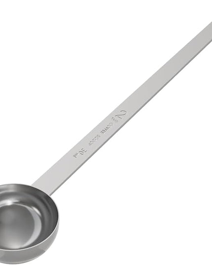 1PCS 2 Tablespoon Coffee Scoop, 9.5" Long Handle Measuring Spoon, Two tbsp (30 ml) Stainless Steel Scooper