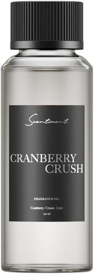 Scentiment Diffuser Oil - Cranberry Crush Fall Collection | Aromatherapy Home Fragrance | Luxurious Scent with Notes of Berries, Ginger, Lime (120ml)