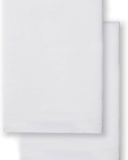Cozy Earth Standard Pillowcases Set of 2 - Made of 100% Viscose from Bamboo, Ultra-Soft & Luxury, Woven from Naturally Breathable & Lightweight Fabric - White