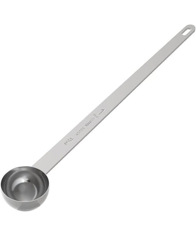1PCS 1 Tablespoon Coffee Scoop, 9" Long Handle Measuring Spoon, One tbsp (15 ml) Stainless Steel Scooper