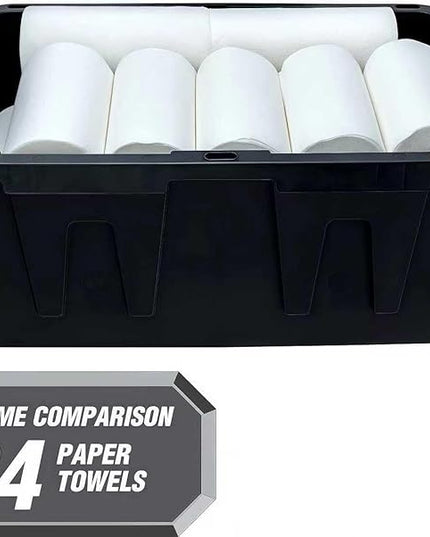 2-Pack 27-Gallon Storage Boxes with Snap-on Lids. Durable and Suitable for Storing Household Items, as well as for Use in Industrial and Outdoor Environments.