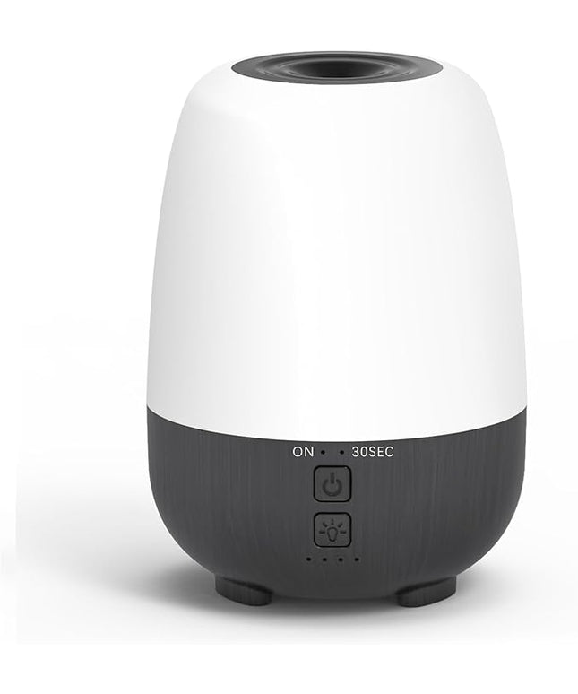 150ML Rechargeable Battery Operated Essential Oil Diffuser, Portable Cordless Aromatherapy Diffuser,7-Hour Runtime with 7 LED Color Changing Lights