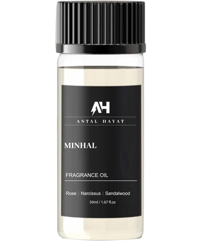 Hotel Scents Diffuser Oil Minhal 50ml - Iris de Nuit Inspired Scent - Luxury Home Fragrance Oil with Rose, Narcissus, Patchouli - Home Luxury Scents Refill for Diffusers - Premium Aroma Oil Refill
