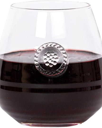 Juliska Berry & Thread Stemless Red Wine Glass