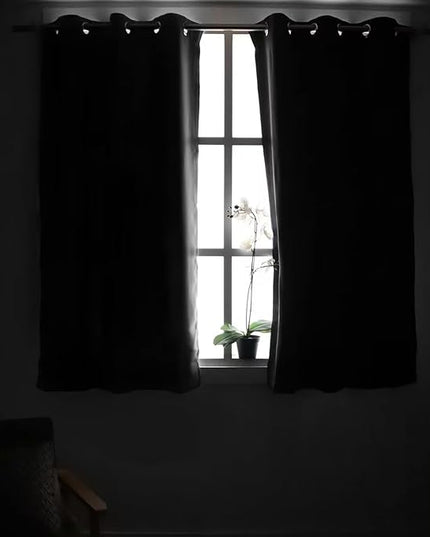 YoungsTex Burgundy Blackout Curtains for Living Room 84 Inch Length 2 Panels - Thermal Insulated with Grommet Room Darkening Long Drapes for Bedroom Privacy, 52 x 84 Inch