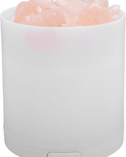Essential Oil Diffuser with 7 Color Lights, Aromatherapy Diffuser for Home Office, 150ml Large Capacity Humidifier with Salt Stone, Air Diffuser for Aromatherapy and Relaxation
