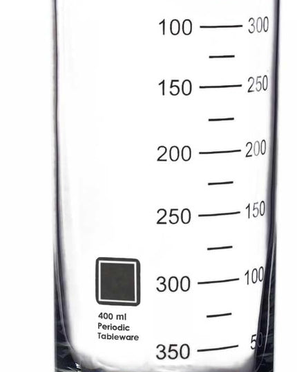 Periodic Tableware Laboratory Beaker Highball Glasses (Single Glass)