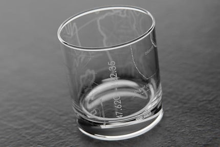 Well Told Engraved Seattle Washington Map Rocks Glass, Old Fashioned Whiskey Glass (11 oz, Clear) Etched Whiskey Glass, Gifts For Whiskey Lovers