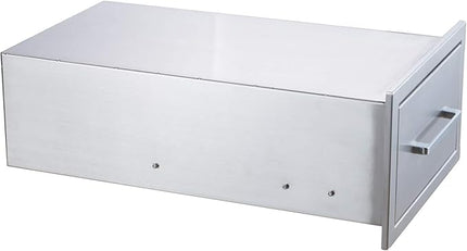 Outdoor Kitchen Drawers Stainless Steel,14" W x 8-1/2"H x 23" D Single Drawer,Flush Mount for Outdoor Kitchen or BBQ Island