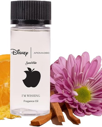 Aroma360 | Disney | I’m Wishing Fragrance Oil Blend | Princess Snow White | Luxury Essential Oil Diffuser | Aromatherapy Scent Diffuser Oil | Orange, Aldehydes & Jasmine 1.7 fl oz, 50mL