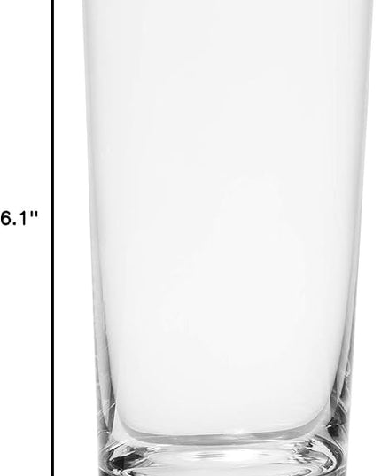Schott Zwiesel Basic Bar Designed by World Renowned Mixologist Charles Schumann Tritan Crystal Glass, Long Drink Cocktail Glass, 12.4-Ounce, Set of 6