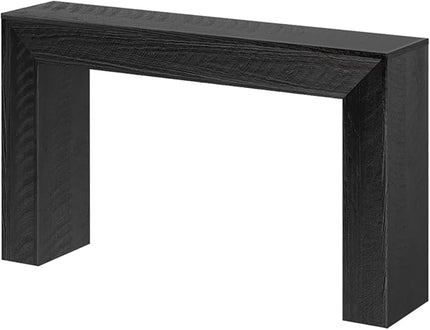 Plank+Beam 56 Inch Camden, Farmhouse Console Table - Solid Pine Wood, Easy Assembly for Living Room or Entryway, Rustic Char