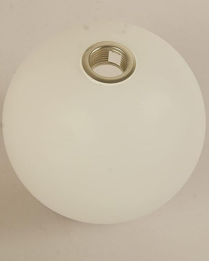 Lighting Glass Shade for Modern Pendant Light Wall Lamp Globe Shape White Frosted Diameter 4.72"