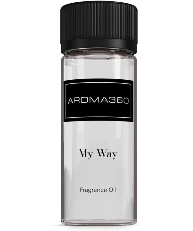Aroma360 - My Way Fragrance Oil Blend - Hotel Inspired for Luxury Essential Oil Diffusers - Aromatherapy Scent Diffuser - Lush Sandalwood, Warm Cedar, and Delicate Florals - 50ML