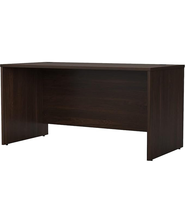 Bush Business Furniture Studio C 60W x 30D Office Desk in Black Walnut, Computer Table for Home or Professional Workspace