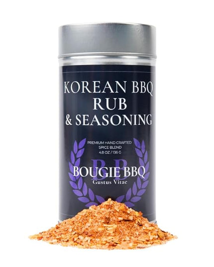 Spicy Korean BBQ Seasoning | All Natural Spice Mix | Small Batch, Hand Made | Artisan Spice Blend | All Natural | Non GMO | GLP-1 Friendly | No Artificial Ingredients or Additives | Sustainably Sourced | Made in USA | Bougie BBQ | Gustus Vitae | #867