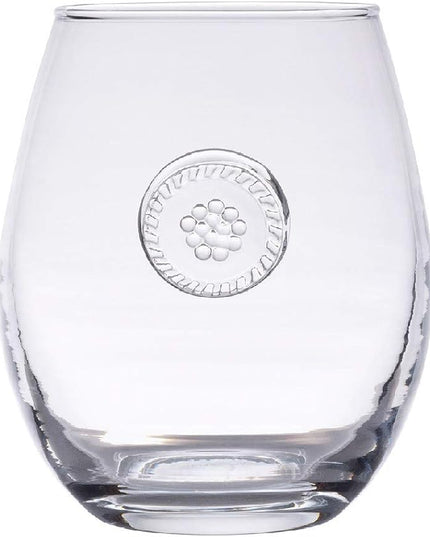 Juliska Berry & Thread Stemless White Wine Glass