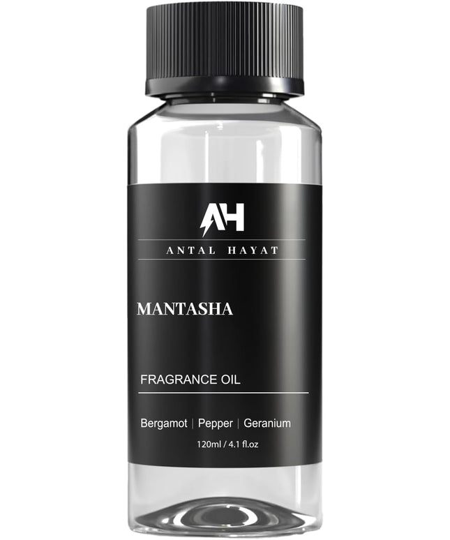 Hotel Scents Mantasha Diffuser Oil 120ml – Inspired by Sauvage Eau de Parfum – Bergamot, Black Pepper & Geranium – Premium Home Scent Refill – Luxury Essential Oil for Ultrasonic & Waterless Diffusers