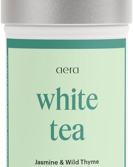 Aera Essential Oil Fragrance Diffuser + White Tea Scent Bundle for Large Rooms (500–1000 Sq Ft), Alexa Compatible + App Controlled Aromatherapy Smart Waterless Diffuser – Hypoallergenic & Pet Safe