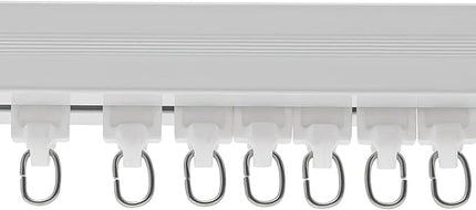 Xuthusman Smart Electric Curtains Track，Automatic Curtain Opener, Motorized Curtains Rod With Remote，Electric Curtain Rail for Home Automation Compatible