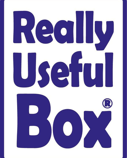 Really Useful Plastic Storage Box 9 Litre Clear with XL Lid (Pack of 4)