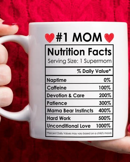 Breezy Valley Best Mom and Dad Coffee Mugs Gifts - Christmas Gifts for Parents, Anniversary Parents Gift, Fathers Day, Mothers Day or Valentines Day - Couple Gift Set for Mom and Dad