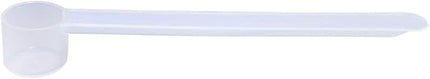 Plastic Measuring Scoop, (2.5 cc | 1/2 teaspoon | 2.5 mL) Long Handle Spoons for Powders, Granules, Coffee, Pet Food, Baking Supplies, Protein and Other Dry Goods, BPA Free (Set of 100)
