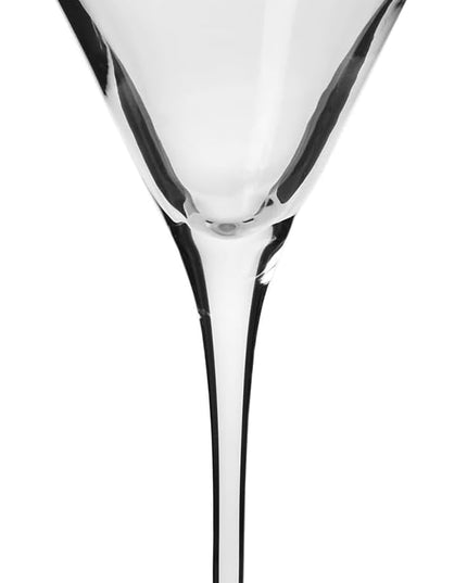 Krosno Red Wine Glasses, Set of 4, 16.2 oz, Perla Collection, Elegant Rounded Shape, Durable Crystalline Glass, Unique Design, Dishwasher Safe, Made in Europe