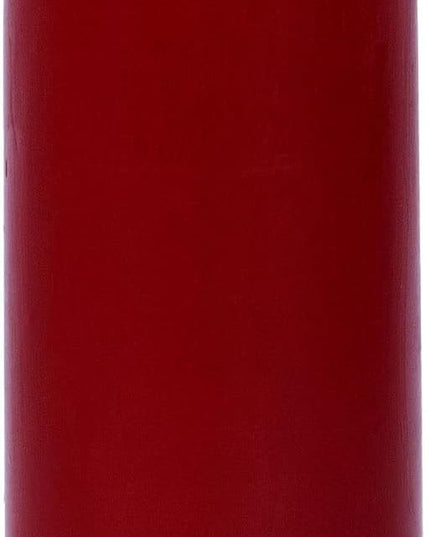 Luminara Classic Slim Flameless LED Candle, Burgundy 2" x 6.1", Battery Operated Moving Flame Pillar w/Timer, Safe Realistic Wax Candle, Home Decor