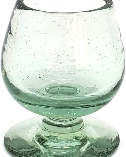 Clear 2.5 oz Tequila Sippers (set of 6), Recycled Glass, Lead-free, Toxin-Free (2.5 oz Sipper)
