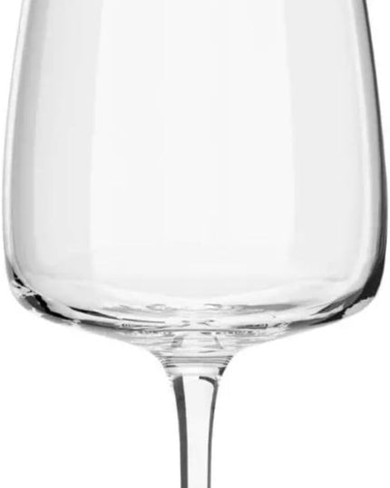 Krosno - Stemmed Tulip Water Glasses, Set of 4, 11.2 oz, Ideal Goblets for Dessert, Cocktails, Juice, Drinking Glasses, Lead-Free and Safe, Dishwasher Safe, Made in Europe