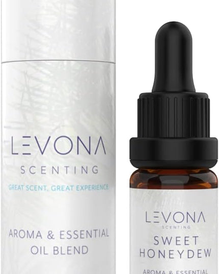 Levona Scent Essential Oils - Scents for Home, Hotel & Office Use - Perfect for Home Diffuser & Humidifiers - Aroma Fragrance Oil, Ideal for Massage, Relaxation, and Spa - Sweet Honeydew, 10ml