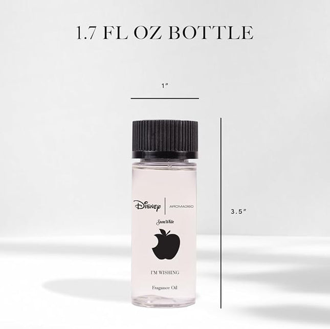 Aroma360 | Disney | I’m Wishing Fragrance Oil Blend | Princess Snow White | Luxury Essential Oil Diffuser | Aromatherapy Scent Diffuser Oil | Orange, Aldehydes & Jasmine 1.7 fl oz, 50mL