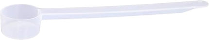 Plastic Measuring Scoop, (5 cc | 1 teaspoon | 5 mL) Long Handle Spoons for Powders, Granules, Coffee, Pet Food, Baking Supplies, Protein and Other Dry Goods, BPA Free (Set of 500)