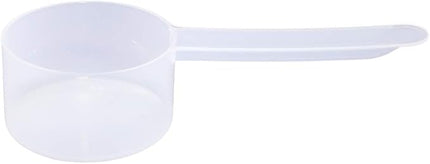 Plastic Measuring Scoop, (39 cc | 2.63 tbsp | 1.32 fl oz. | 39 mL) Long Handle Spoons for Powders, Granules, Coffee, Pet Food, Baking Supplies, Protein and Other Dry Goods, BPA Free (Set of 500)