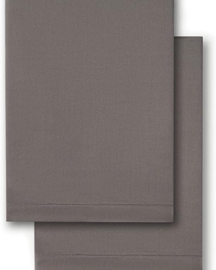 Cozy Earth Standard Pillowcases Set of 2 - Made of 100% Viscose from Bamboo, Ultra-Soft & Luxury, Woven from Naturally Breathable & Lightweight Fabric - Charcoal