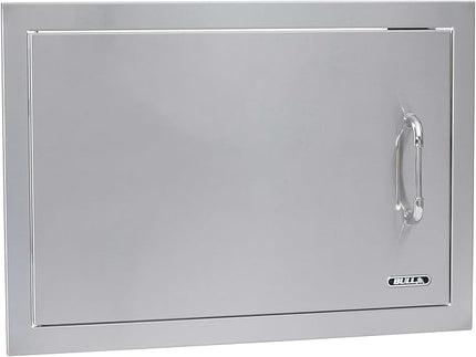 Bull Outdoor Products Premium Components for Outdoor Kitchen BBQ Island Stainless Steel Single Door with Reveal